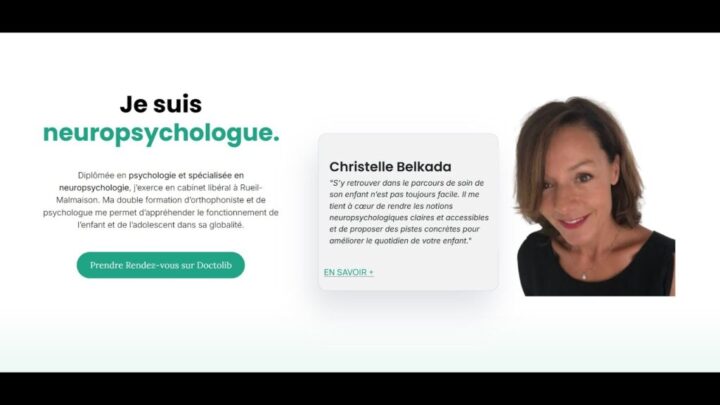 , Rueil-Malmaison,Site Vitrine d’une Neuropsychologue à Rueil-Malmaison